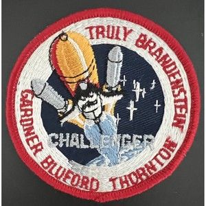 NASA Challenger Shuttle Gardner Bluford Thornton Truly Brandenstein Patch